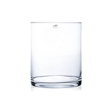 Sandra Rich Cylinder Vase Transparent D25xh30cm Glas