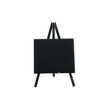 Securit Mini Easel Table Chalkboard Black 24.4