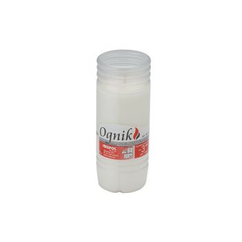 Cosy & Trendy Ct Refill Candle White 3days D5cm-h14.2c