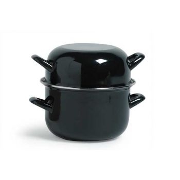Cosy & Trendy For Professionals Mussel Casserole D24cm Black Induction