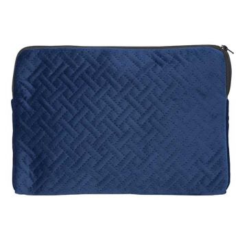 Cosy @ Home Toilet Bag Velvet Cross Dark Blue 26,5x1