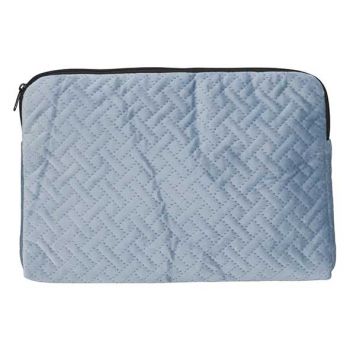 Cosy @ Home Toilet Bag Velvet Cross Pastel Blue 26,5