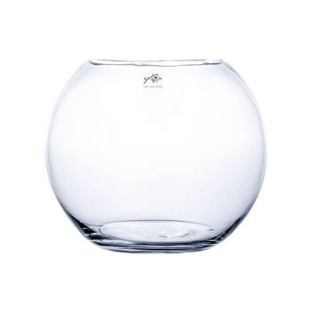 Sandra Rich Vase Transparent D30xh24,5cm Round Glass