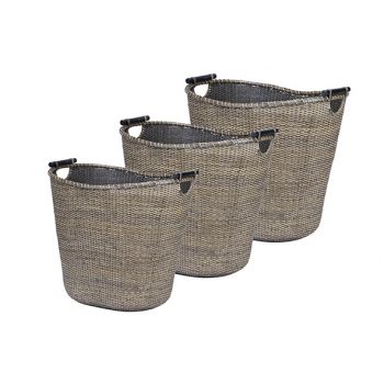 Cosy & Trendy Storage Basket Set3 Willow 51x40xh42cm