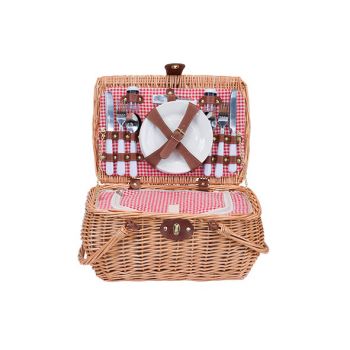 Cosy & Trendy Picnic Basket 4p-coolerbag-cutlery-plate
