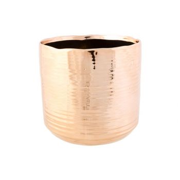Cosy @ Home Flowerpot Copper D165 16,5x16,5xh15cm Cy
