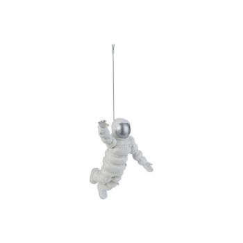 Cosy @ Home Astronaut Hanging Silver 13,6x19xh31,9cm
