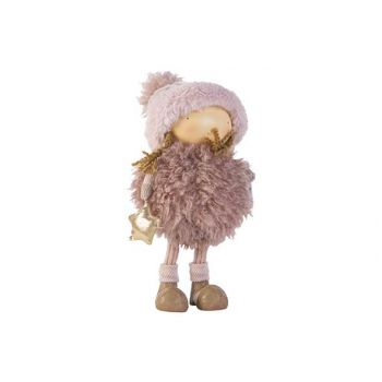 Cosy @ Home Winter Child Frone Pink 18x11,5xh34cm