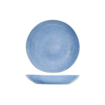 Cosy & Trendy Sajet Blue Soup Plate D24xh4,2cm