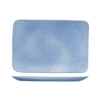 Cosy & Trendy Sajet Blue Dinner Plate 29,8x20,3cm