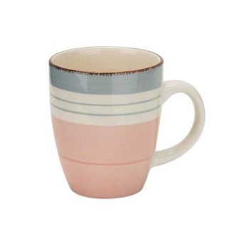 Cosy & Trendy Larissa Pink Mug D8,5xh10,5cm 36cl