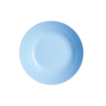 Luminarc Diwali Soup Plate Light Blue  D20cm
