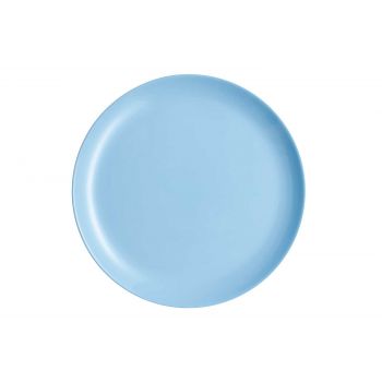 Luminarc Diwali Dinner Plate Light Blue D25