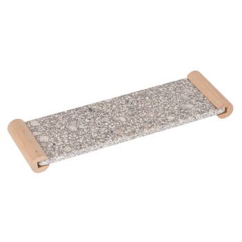 Cosy & Trendy Medical Stone Tray Wooden Handles 32x10