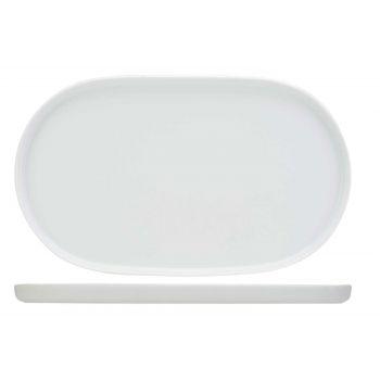 Hgy By Cosy & Trendy Charming White Plate 27x15,8cm Oval