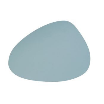 Cosy & Trendy Placemat Leather Lightblue Oval-organic