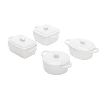 Cosy & Trendy Aperopots Small With Lid Set4 Assorted