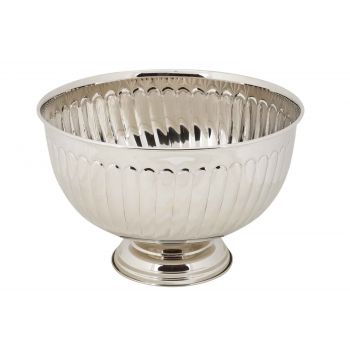 Cosy & Trendy Large Bowl With Stripes Design Nickle