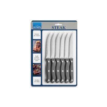 Amefa Retail Steak Steak Knife Set 6