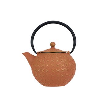 Cosy & Trendy Sakai Teapot Gold-terracotta 1l Cast