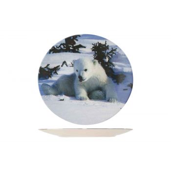 Cosy & Trendy Polar Bear Dinner Plate D25,3cm