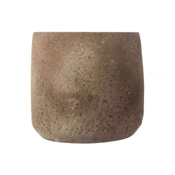 Cosy @ Home Flowerpot Sand 22x22xh20cm Stoneware