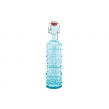 Bormioli Oriente Bottle Blue 1l