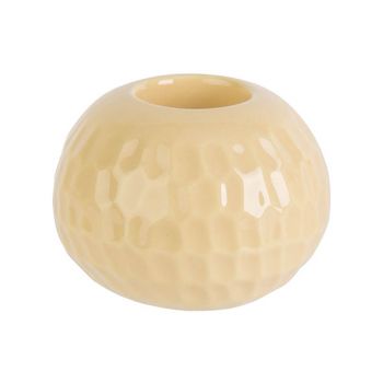 Cosy @ Home Candle Holder Hamered Sand 11x11xh8,1cm