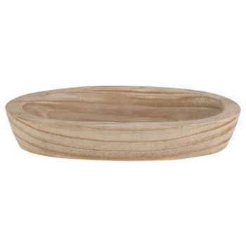 Cosy @ Home Bowl Nature 24,5x15xh4,5cm Oval Wood