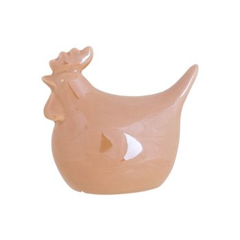 Cosy @ Home Chicken Glazed Camel 10x5,8xh9cm Ceramic