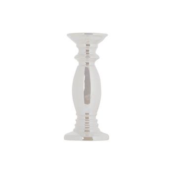 Cosy @ Home Candle Holder Lustre White 11,8x11,8xh27