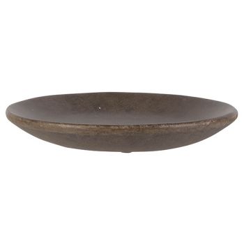 Cosy @ Home Dish Brown 29x29xh4cm Round Stoneware