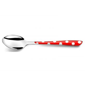 Amefa Retail Eclat Dots Red Table Spoon 18-0