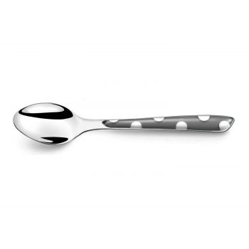 Amefa Retail Eclat Dots Gray Coffee Spoon 18-0