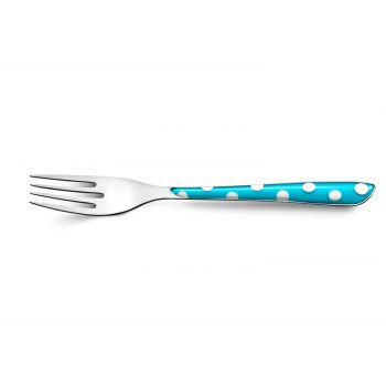 Amefa Retail Eclat Dots Turquoise Table Fork 18-0