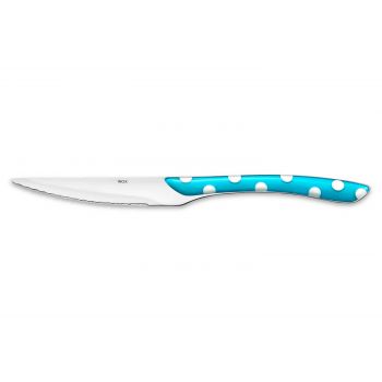 Amefa Retail Eclat Dots Turquoise Table Knife 18-0