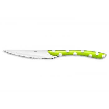 Amefa Retail Eclat Dots Green Table Knife 18-0