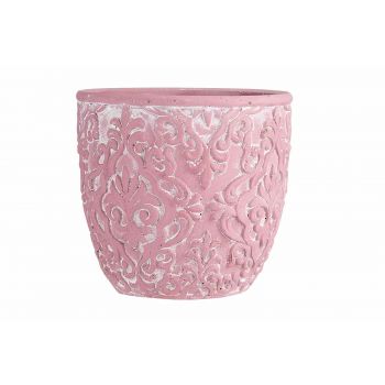 Cosy @ Home Flowerpot 3d Print Pink 14x14xh13cm Roun