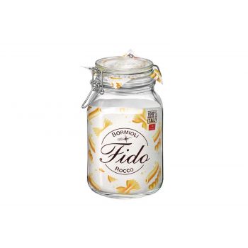 Bormioli Fido Jar With Clips 2l Square