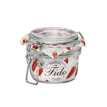 Bormioli Fido Jar With Clips 125ml