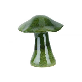 Cosy @ Home Mushroom Glazed Green 25x25xh30cm Stonew