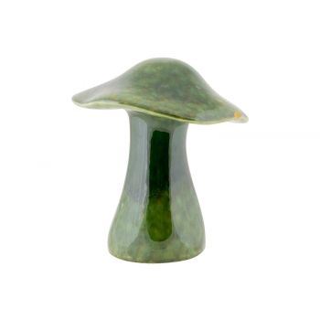 Cosy @ Home Mushroom Glazed Green 16x16xh20cm Stonew