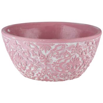 Cosy @ Home Bowl 3d Print Pink 15x15xh7,5cm Round Ce
