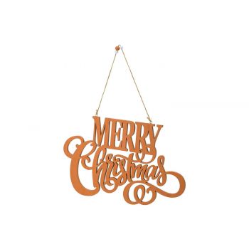 Cosy @ Home Hanger Merry Christmass  Cinnamon 34,5x2