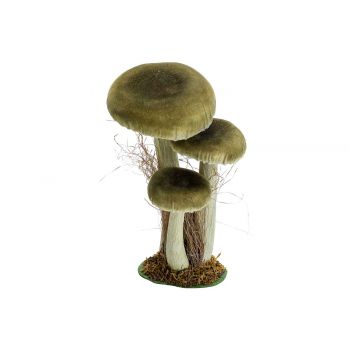 Cosy @ Home Mushroom Green 18x13xh26cm Foam