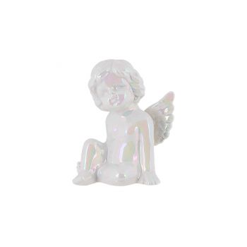 Cosy @ Home Angel Sitting Shiny White 11x10xh12cm Ce
