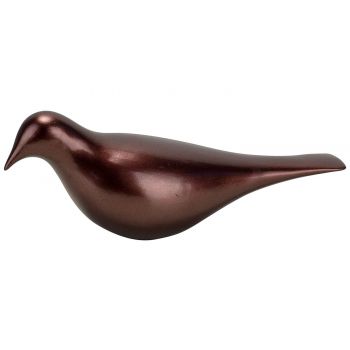 Cosy @ Home Bird Glazed Brown 30,5x10xh12,5cm Stonew