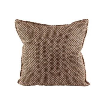 Cosy @ Home Cushion Brown 45x45xh10cm Textile