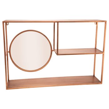 Cosy @ Home Rack Mirror Copper 75x18xh50cm Rectangul