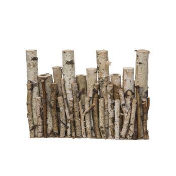 Cosy @ Home Vase X3 Branches Nature 33x5xh26cm Wood